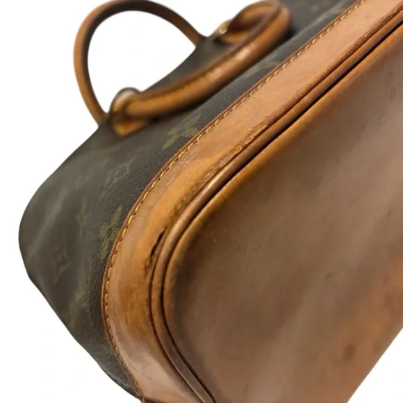 Louis Vuitton Alma Monogram Coated Canvas Handbag - Picture 6 of 16